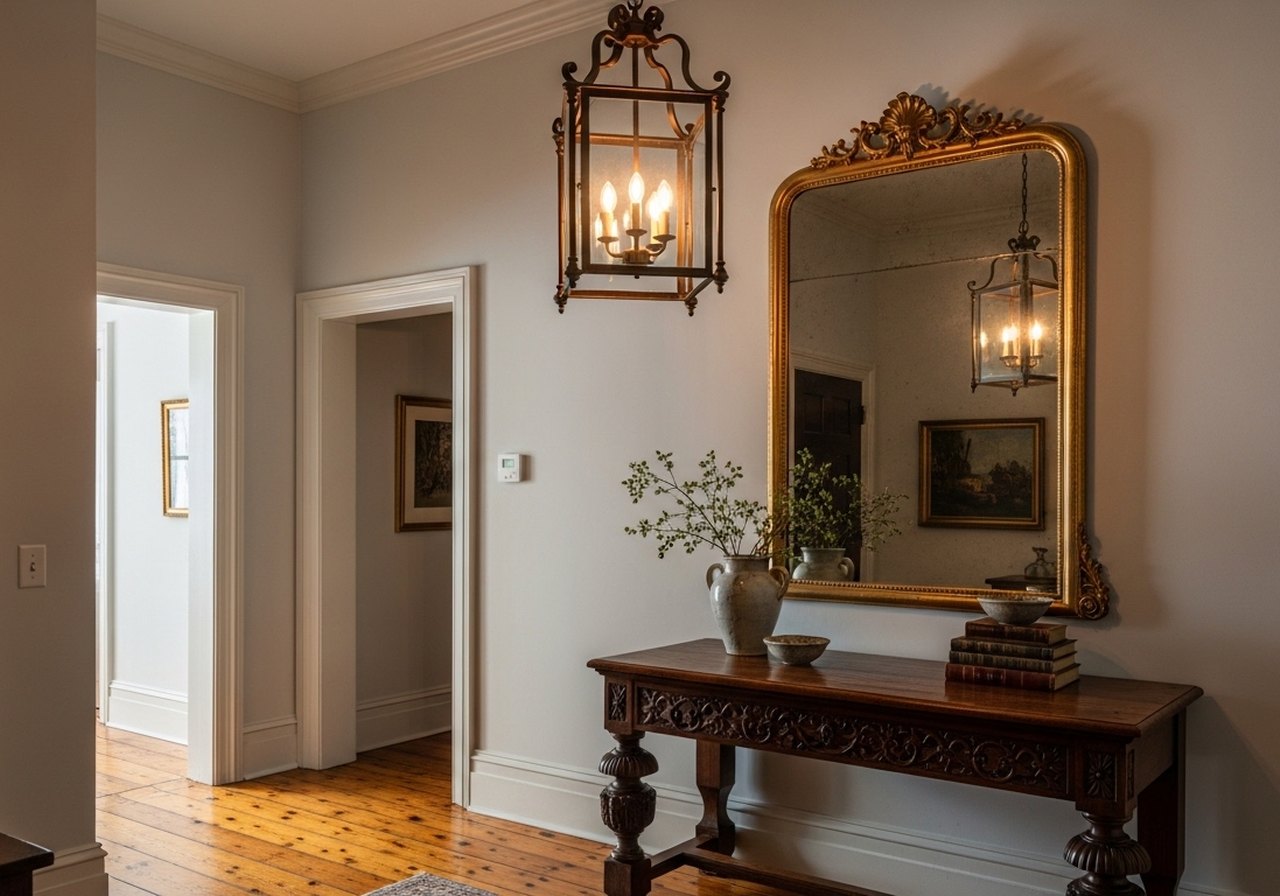 The Entry Hall: From Beige Limbo to Something Real