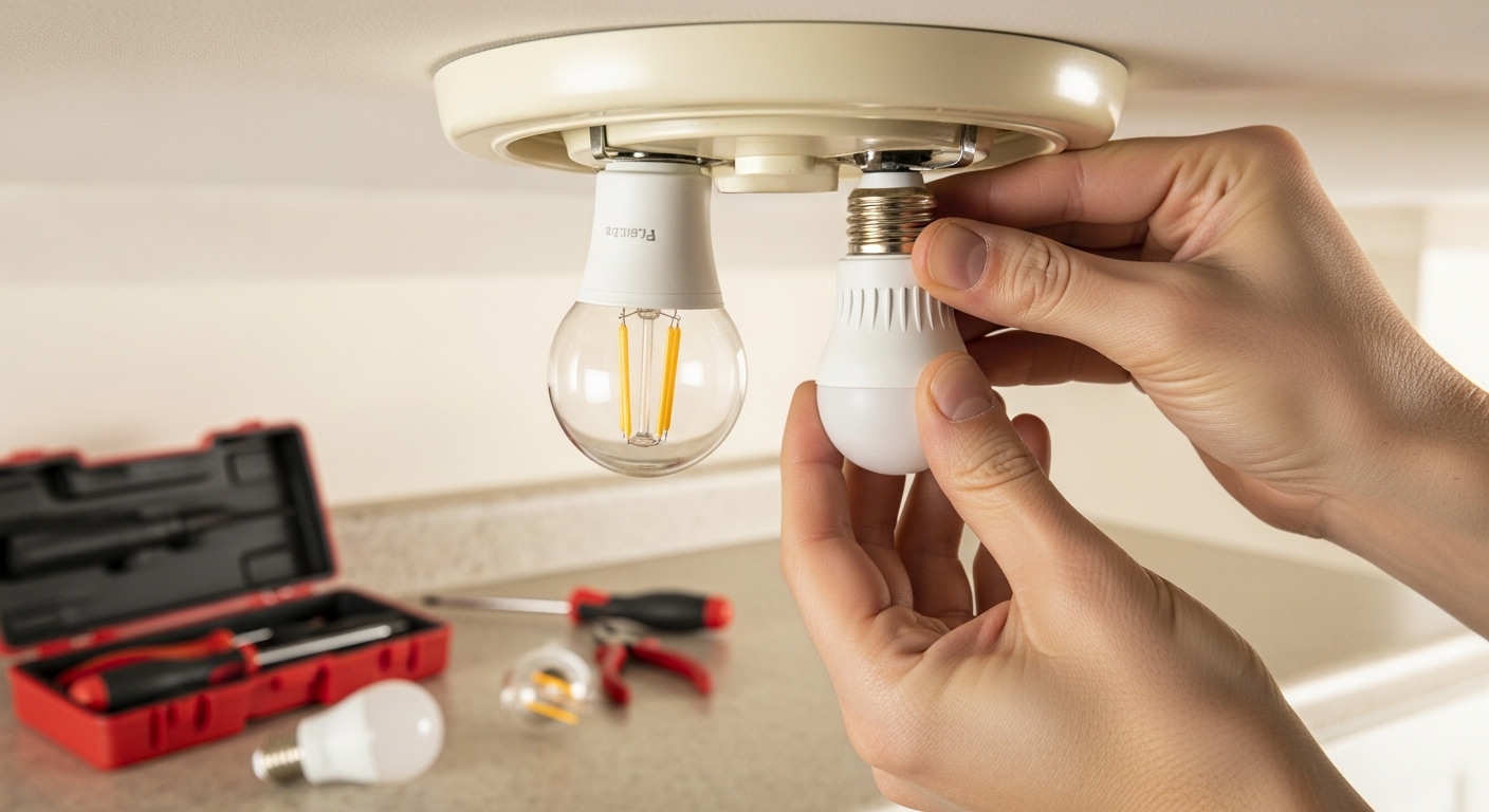 How to Fix a Flickering LED Light (Without Calling an Electrician)