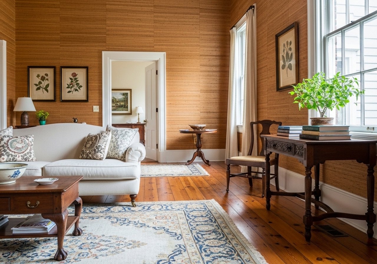 How We Chose Wallpaper for a Historic Home (Without It Looking Wrong)