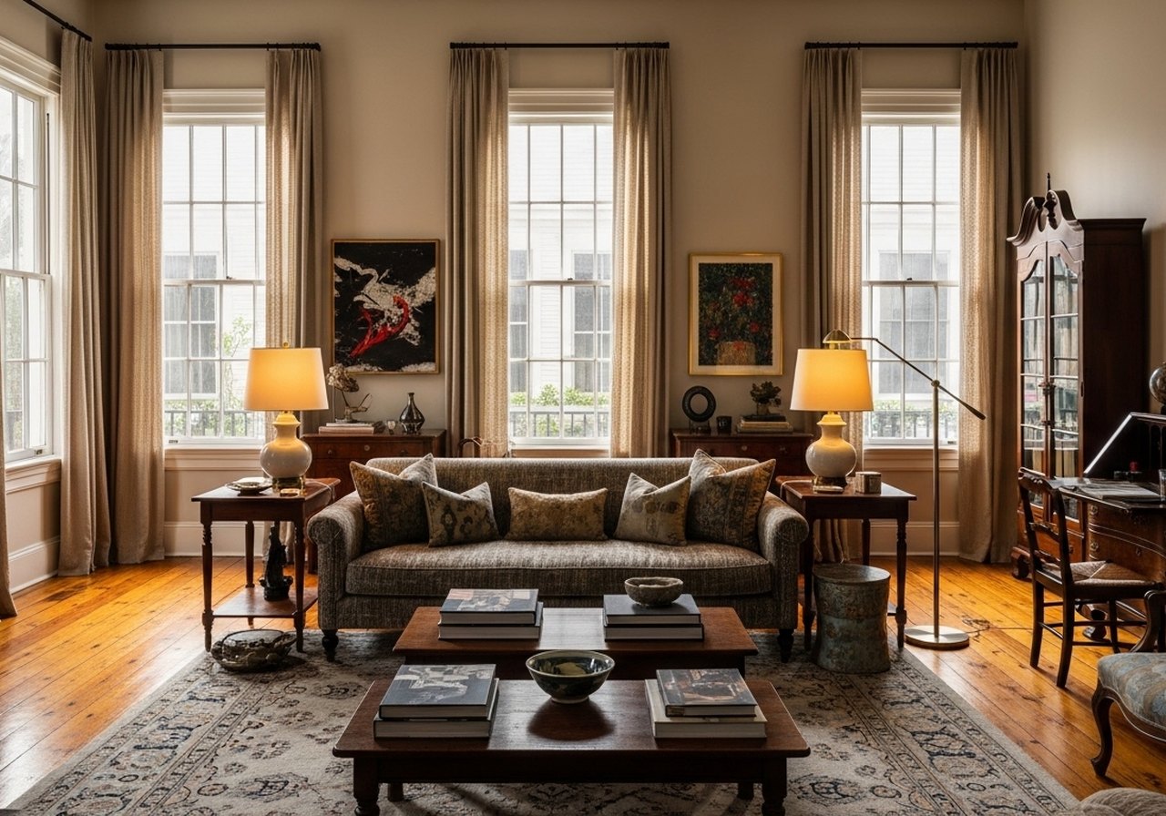 The Living Room Lamp That Tied the Whole Room Together