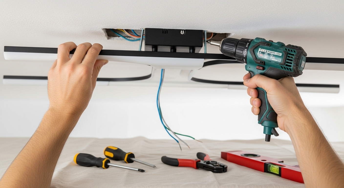 How to Replace a Light Fixture in 30 Minutes (First Timer's Guide)